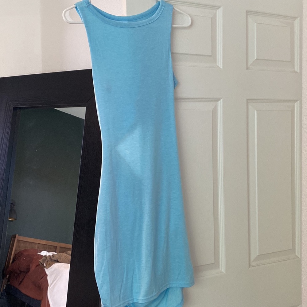 Blue Mini Dress - Picture 3 of 3